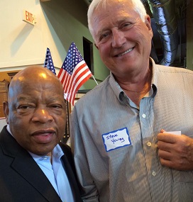Steve with Civil Rights icon John Lewis